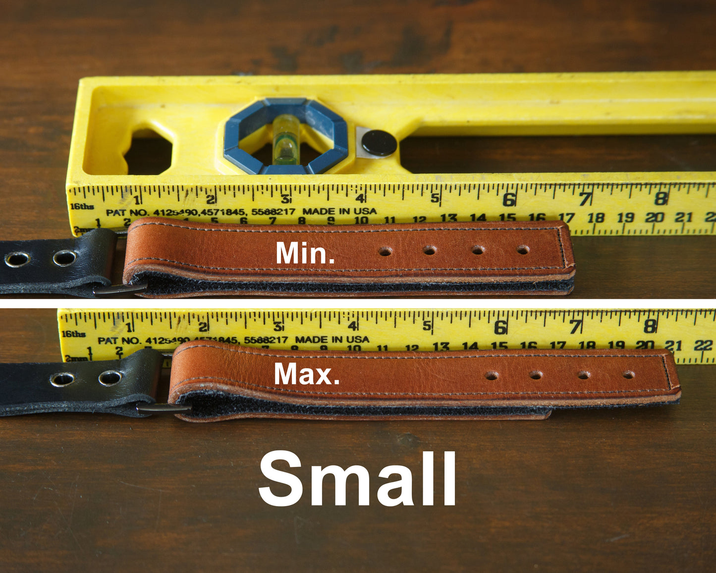 European Natural Leather Standard Aggressive Rollerblade Cuff Straps