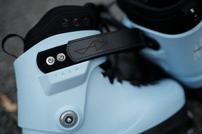 Wider 3 cm (1.20 inch) Aggressive Rollerblade Cuff Strap Builder