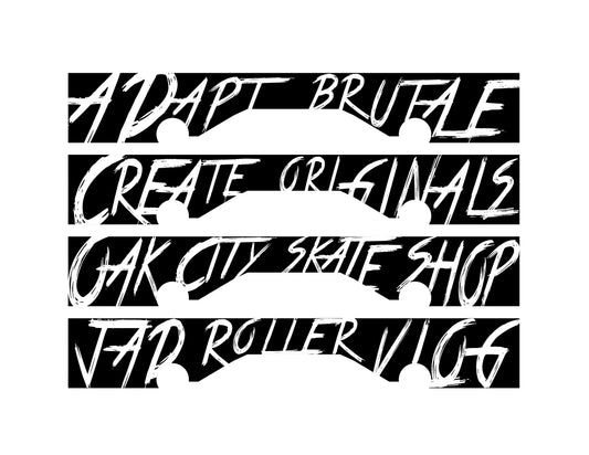 Create Adapt Brutale and Oak City Graphic Free Download